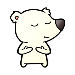 polar bear cartoon