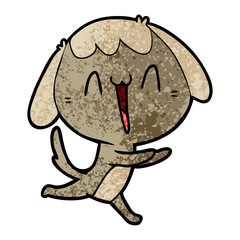cute cartoon dog