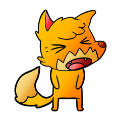 fox cartoon character