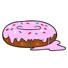 cartoon donut