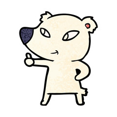 polar bear cartoon