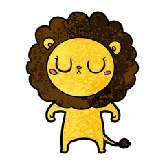 cartoon lion