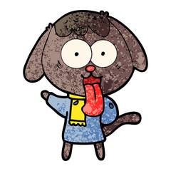 cute cartoon dog