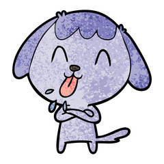 cute cartoon dog