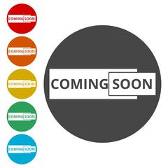 Coming Soon Sign - illustration 