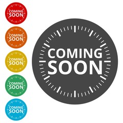 Coming Soon Sign - illustration 