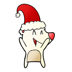 laughing polar bear cartoon