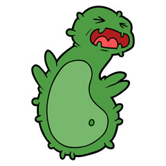 cartoon germ