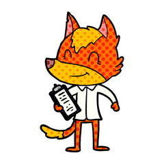 fox cartoon character