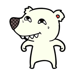 polar bear cartoon