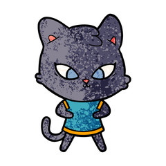 cute cartoon cat