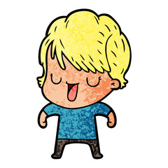 cartoon woman talking