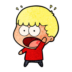 cartoon shocked man