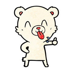 polar bear cartoon