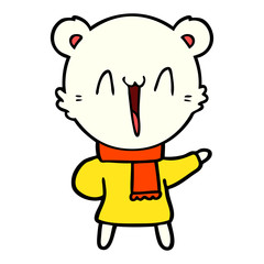 polar bear cartoon