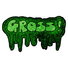 cartoon gross symbol