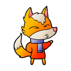 fox cartoon character
