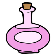 cartoon perfume bottle