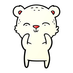 polar bear cartoon
