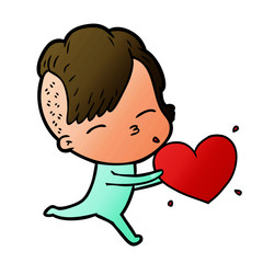 cartoon girl in onesie