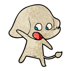 cute cartoon elephant
