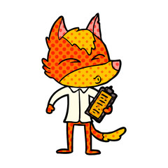 fox cartoon character