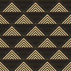 Art Deco seamless pattern.decoration ornament.