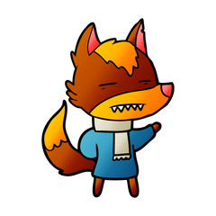 fox cartoon character
