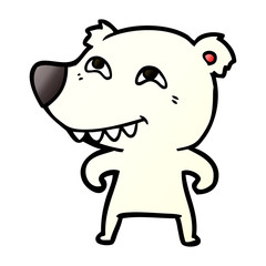 polar bear cartoon