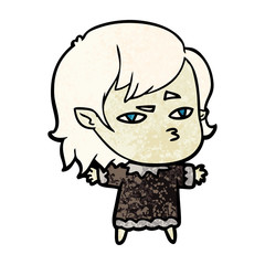 cartoon vampire girl