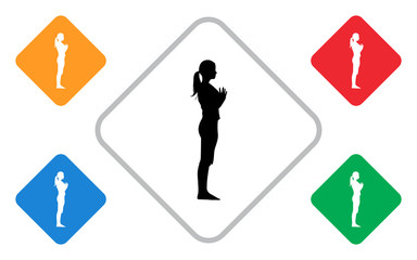 Yoga icon
