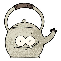 cartoon kettle