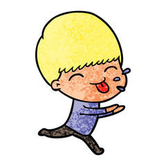 cartoon rude man