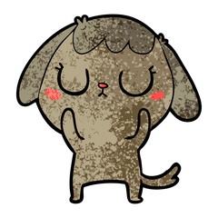 cute cartoon dog
