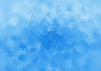 Fototapeta na wymiar Abstract blue background with stars