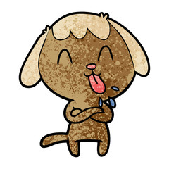 cute cartoon dog
