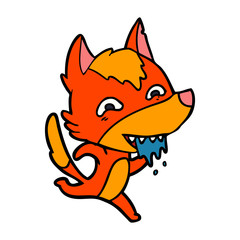 fox cartoon character