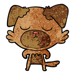cute cartoon dog