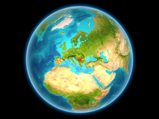 Serbia on planet Earth