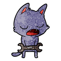 talking cat cartoon