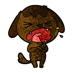 cute cartoon dog