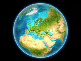 Moldova on planet Earth