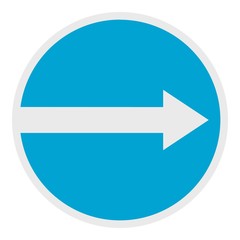 Obraz premium Pointer icon. Flat illustration of pointer vector icon for web.