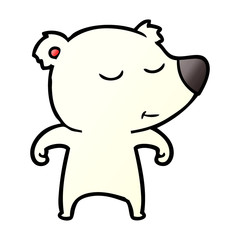 polar bear cartoon