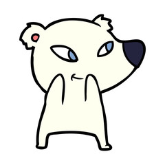 polar bear cartoon
