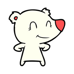 polar bear cartoon