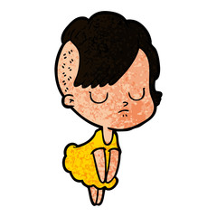 cartoon woman