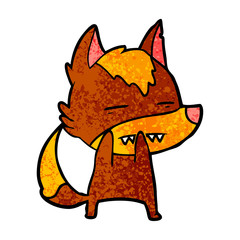fox cartoon character