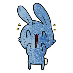 cute cartoon rabbit