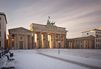 Tuinposter Brandenburg Gate, Berlin © IndustryAndTravel